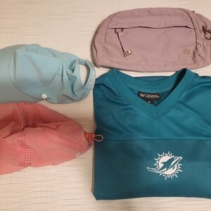 Teal Miami Dolphins Women's Jersey Tee